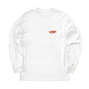 Extra® x JSP© Long Sleeve T - White / Red